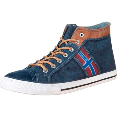 Nebulus Herren Sneaker Utah High, Ledersneaker, Turnschuhe (Navy, im Sale